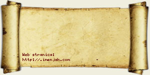 Danijela Divac vizit kartica